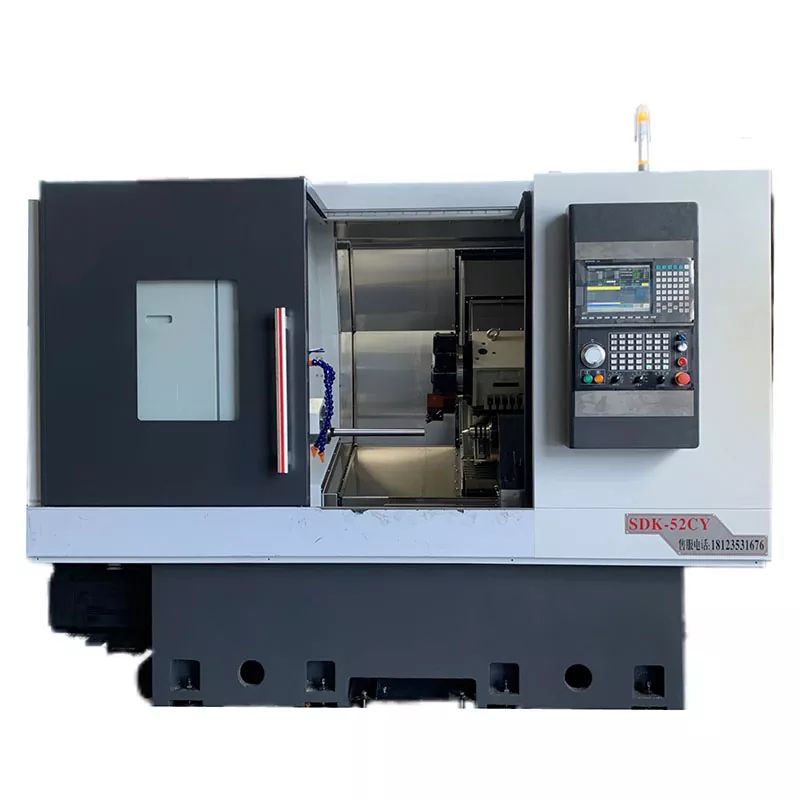 Alat Mesin Giliran Y-Axis Turn-Mill
